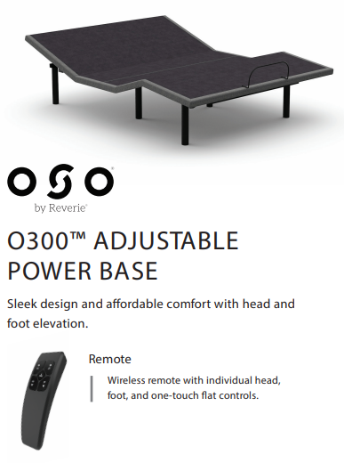 Reverie O300 Adjustable Base - Best Adjustable Base Foundation