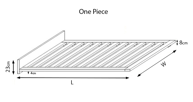 Vanessa Timber Bed Frame - Custom Made Bed Design