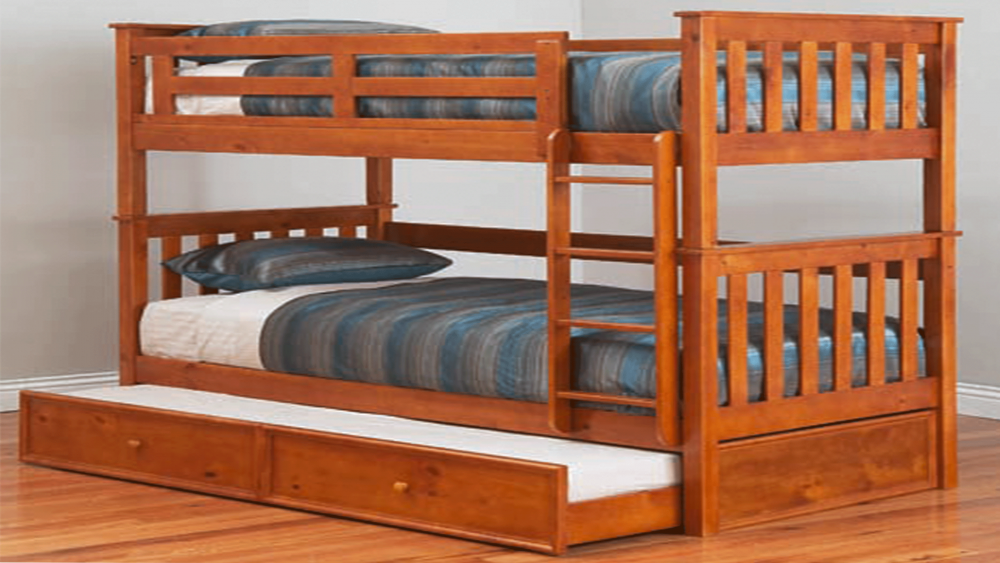 Fort Timber Bunk Bed - Single King Single