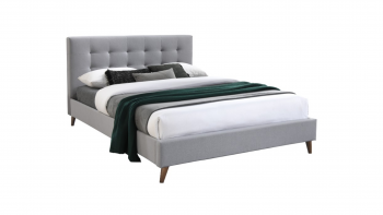 Lara Upholstered Bed with...